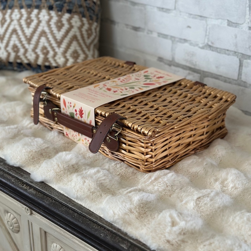Wicker Gift Basket